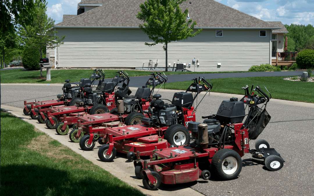 commercial mower sulky